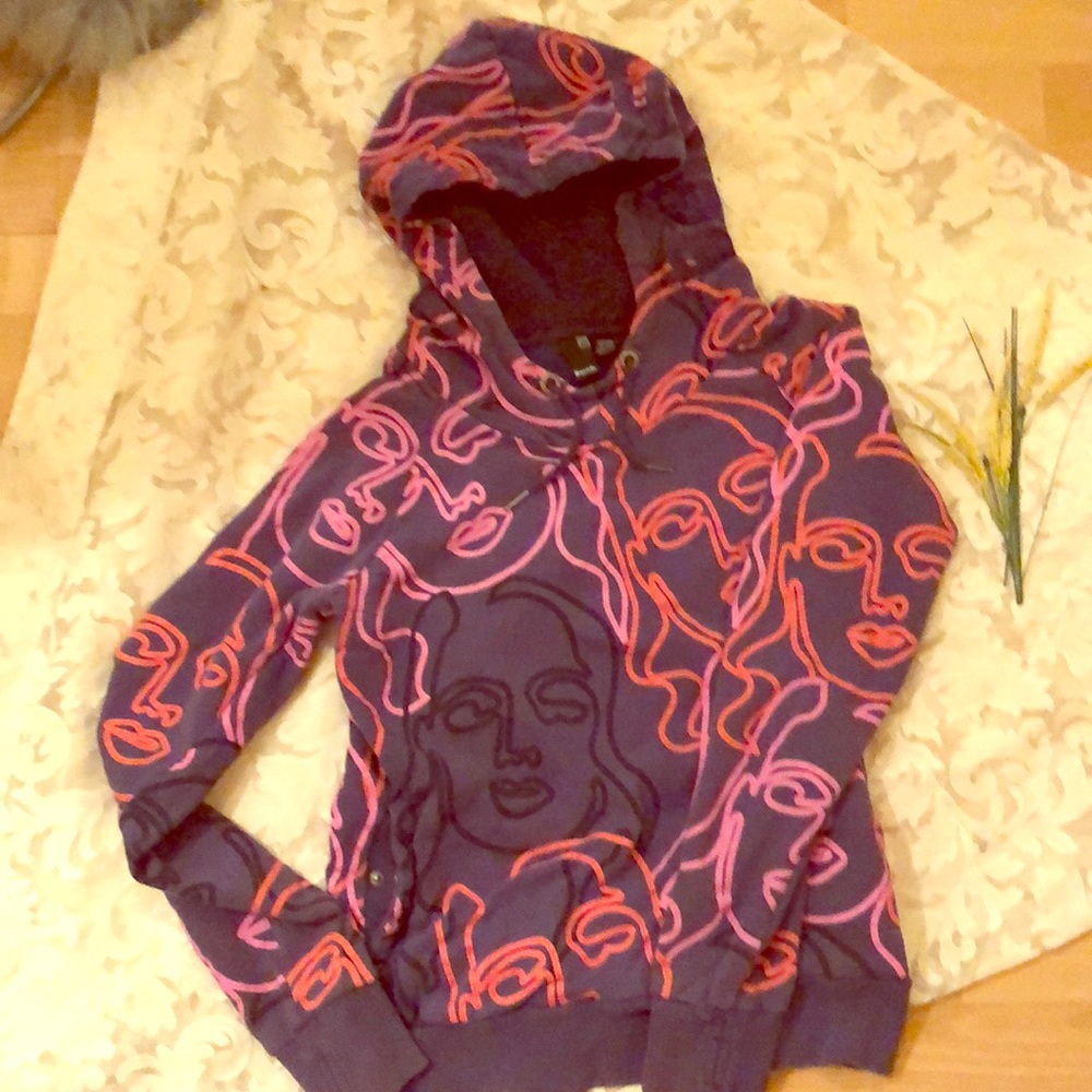 Bench - Purple pink design hoodie